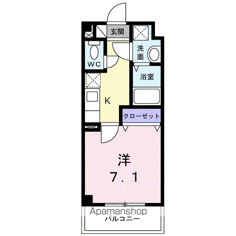 UN DEUX TROISの間取り写真