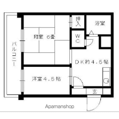 サンヴィレッジ平尾の間取り写真