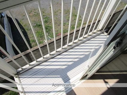 サンハイム[1R/21m2]のバルコニー