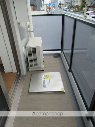 ＡＲＣＯＢＡＬＥＮＯ　ＫＡＮＡＭＡＣＨＩⅡ[1K/25.6m2]のバルコニー