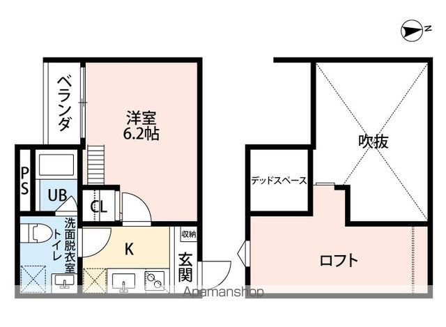 クレアシオン友井の間取り写真
