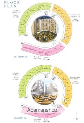 アイランドシティインフィニガーデン　サウス棟[3LDK/89.88m2]の配置図