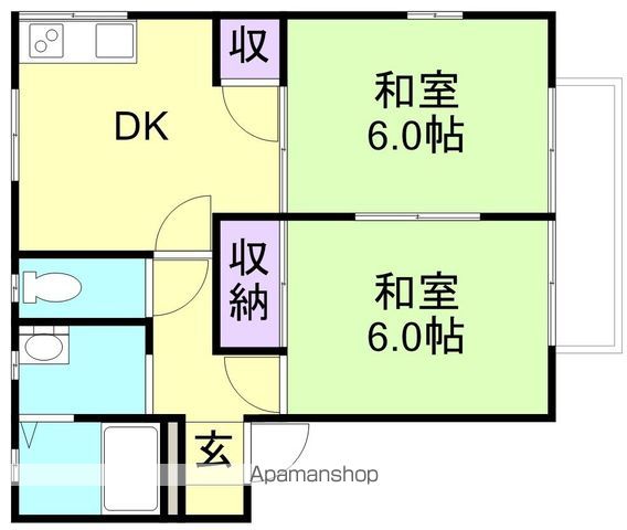 ラ．サルデーヌの間取り