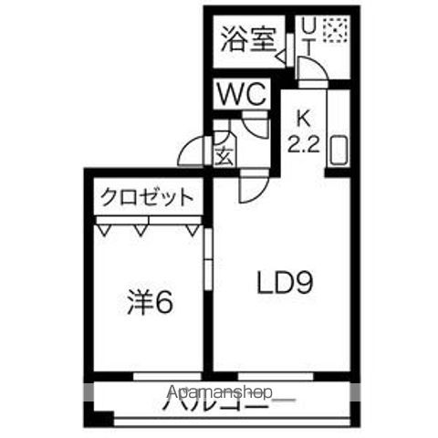 プラチナムライフ美園の間取り写真