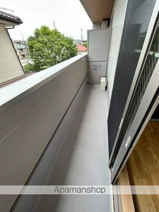 アミティエ南草津[1R/20.4m2]のバルコニー