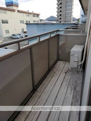 広島県福山市神辺町大字川南[2LDK/53m2]のバルコニー