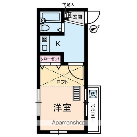 セントラル蒲田の間取り写真