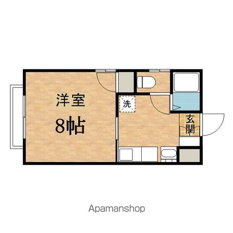 ハイツ西山の間取り写真