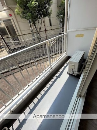 レディースマンション　ハイツ西本[1K/16.5m2]のバルコニー