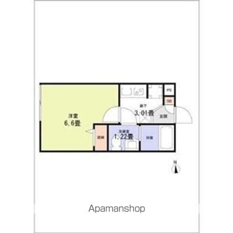 草加市瀬崎アパートの間取り写真