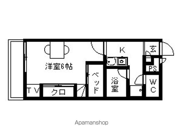 レオパレスTSUSHIMAの内装写真