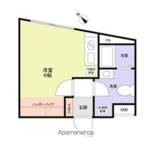 杉並区和泉のマンションの間取り