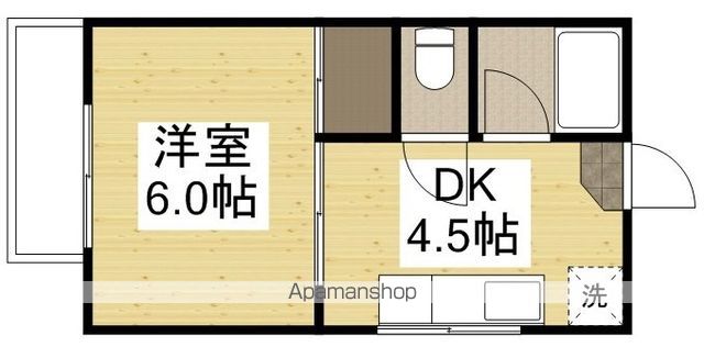 守屋コーポの間取り写真