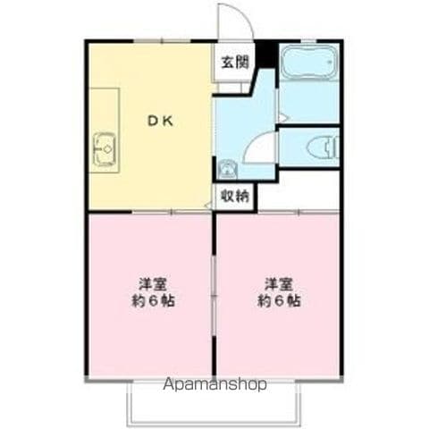 ハイツセゾンの間取り写真