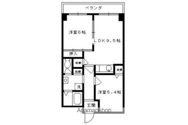 第2洛西ハイツの間取り写真