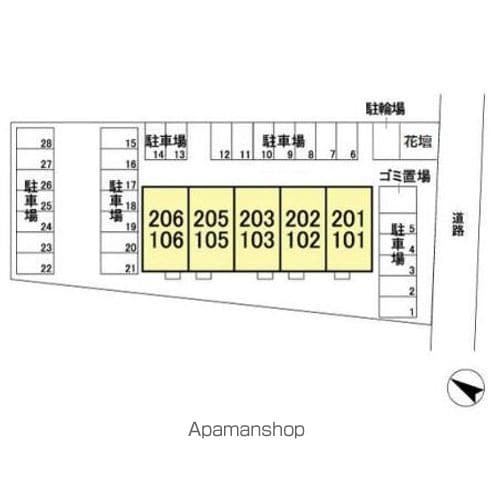 エミネンスコート 101 ｜ 千葉県富里市七栄269-35（賃貸アパート2LDK・1階・50.68㎡） その30