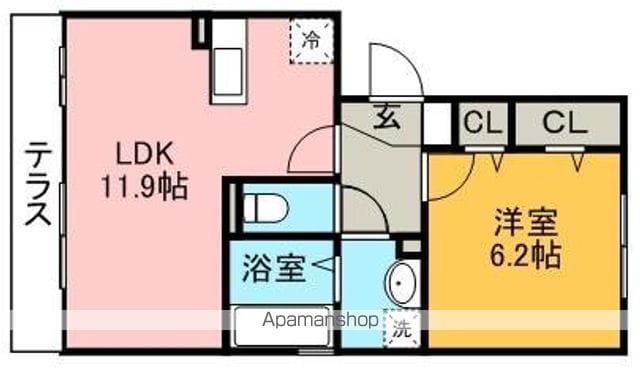 コンソルテの間取り写真