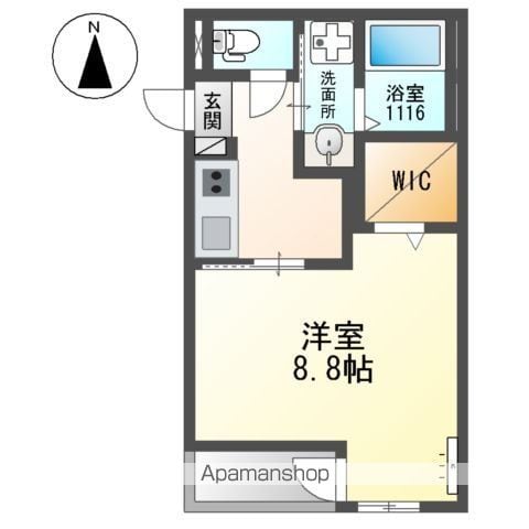 旭区清水1丁目アパート工事の間取り写真