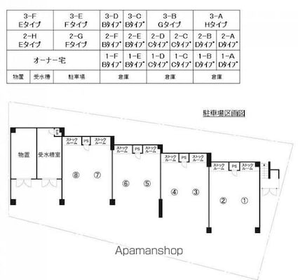 ＨＡＵＳ[1R/18.08m2]の配置図