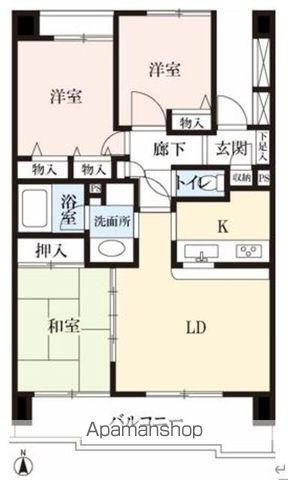 【ドゥーエ練馬の間取り】