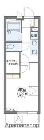 レオパレス藤の間取り写真
