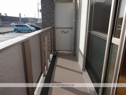 クレドール南川添[1LDK/50.2m2]のバルコニー