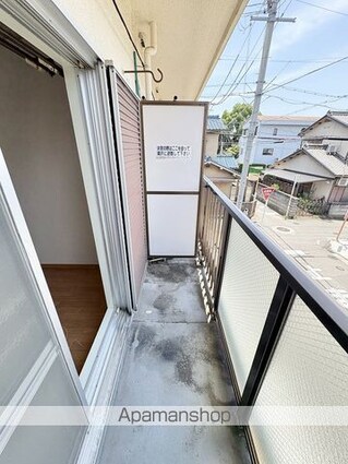 和歌山県和歌山市小松原６丁目[1K/19.35m2]のバルコニー