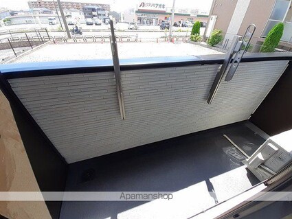 ラクーン堅田[1K/27.02m2]のバルコニー