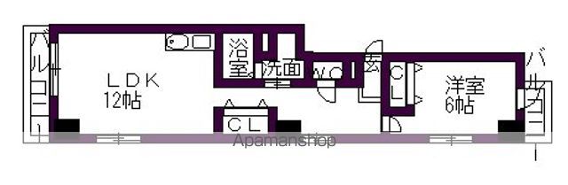 ドリーム新栄の間取り写真