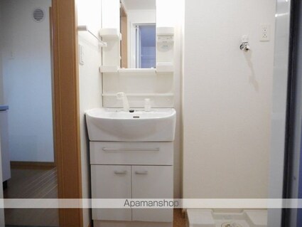 茨城県土浦市田中３丁目[1K/30.46m2]の洗面所