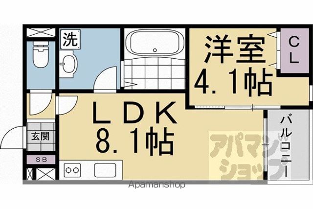 REGIES京都梅小路の間取り写真