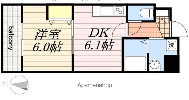 クレアールフレスカの間取り写真