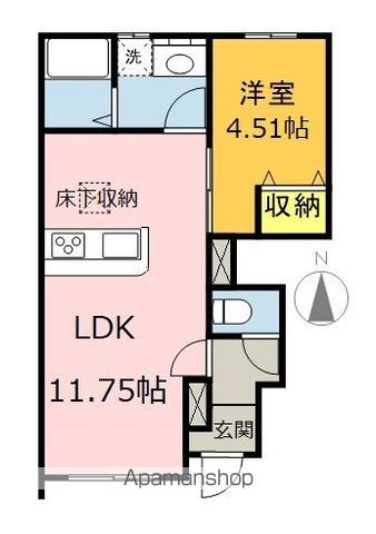 リーブルファイン曲路の間取り