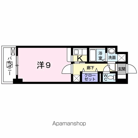 アルドール 庚午の間取り写真