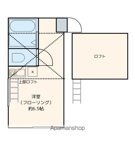フォンテーヌコート川崎の間取り写真