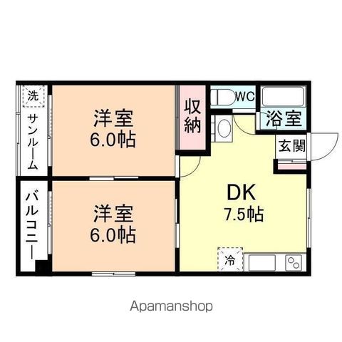 グリーンヴィレッジFUGOの間取り写真