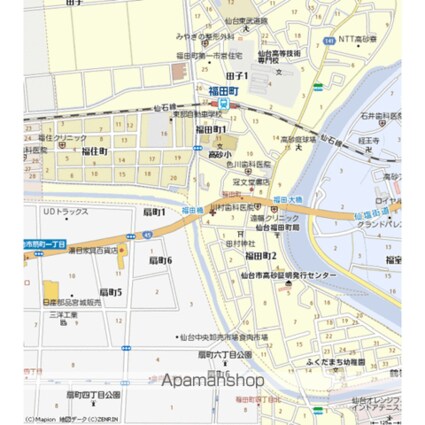 宮城県仙台市宮城野区福田町１丁目[2LDK/56.7m2]の周辺2