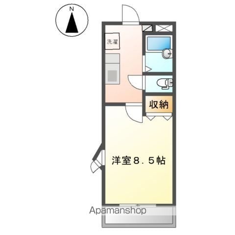 クラージュの間取り写真
