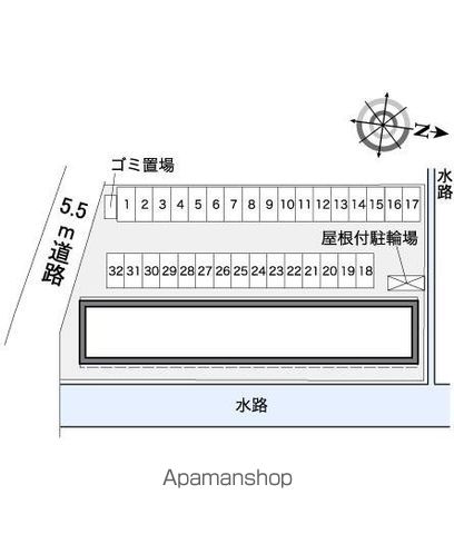 レオパレスシーストーリー 109 ｜ 岐阜県岐阜市黒野南１丁目73-1（賃貸アパート1K・1階・23.61㎡） その16