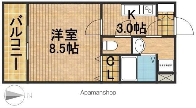 BELL−KUの間取り写真