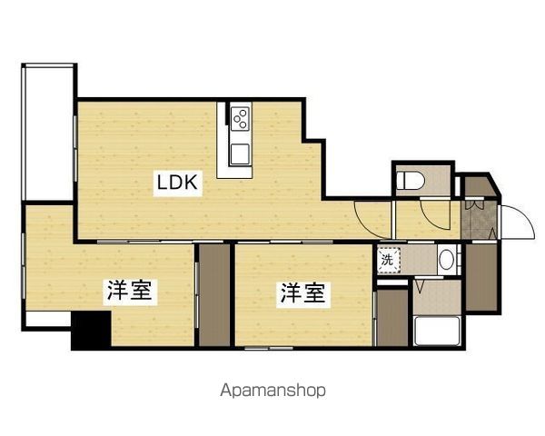 S−RESIDENCE富士見町AGLITTERの間取り写真