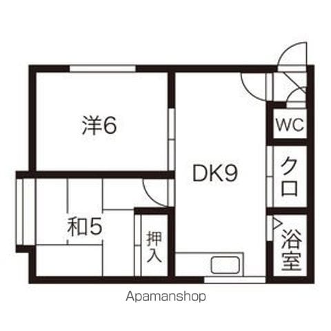 レジデンス平岡の間取り写真