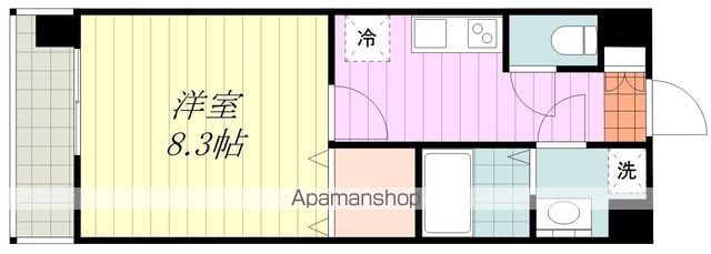 ラソンブレ木屋町Iの間取り写真