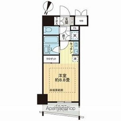 ライオンズクオーレ池袋ソシアの間取り写真