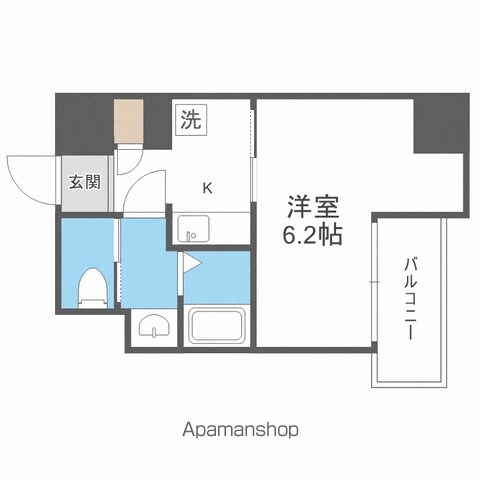 ARTIZA森ノ宮D.C.の間取り写真