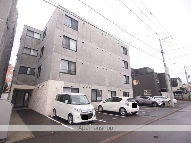 札幌市東豊線 月寒中央駅 徒歩3分 4階建 築10年の外観写真