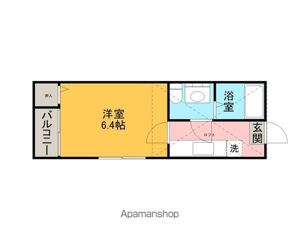 ヴァンベール宮町の間取り写真
