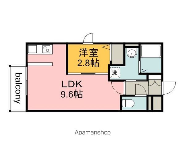 月光南観音壱番館の間取り写真