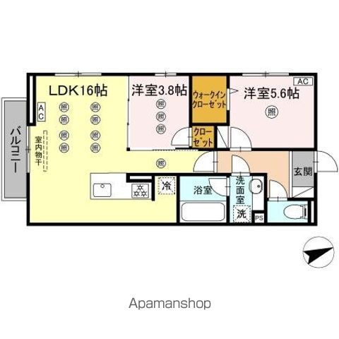 TORISIA上の原の間取り写真