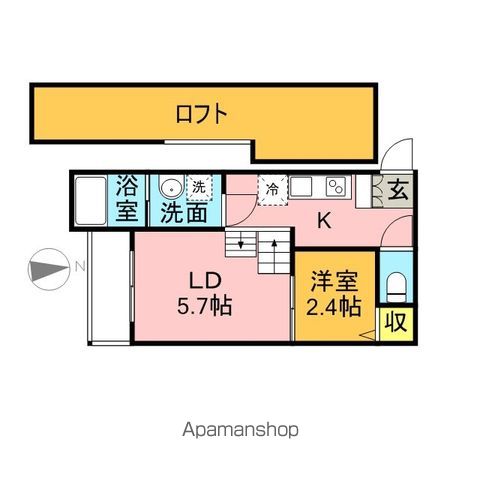 Dear Court Kの間取り写真